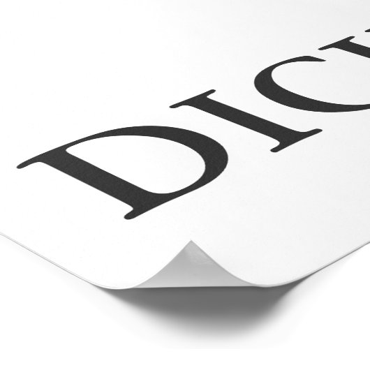 Dickens Offspring ポスター (角)