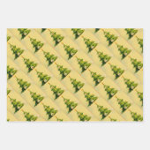 Dickens style Christmas illustration ラッピングペーパーシート (正面3)