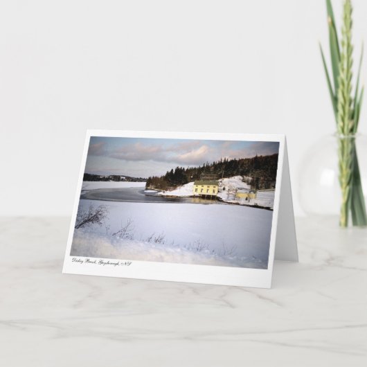 Dickey Brook Hydro Power Station – グリーティングカード (正面)