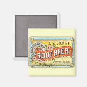Dickey Root Beer-1899 動揺して - マグネット (正面/裏面)