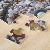 Dickeyville Grotto Wisconsin.クリスマスグリーティングJ ジグソーパズル (側面)