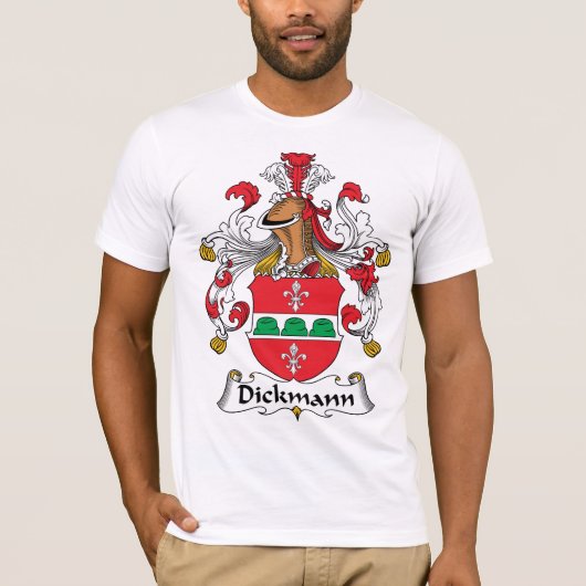 Dickmannの家紋 Tシャツ (正面)