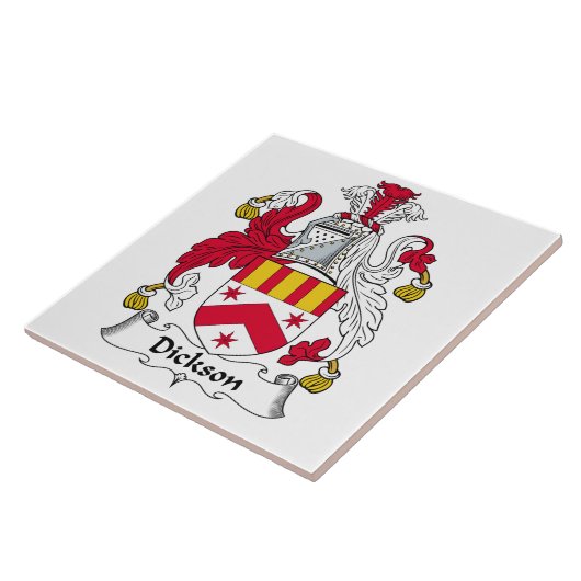 Dicksonの家紋 タイル (側面)