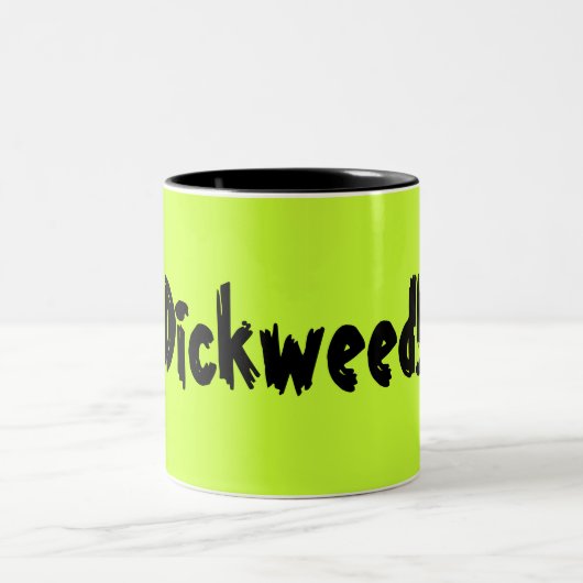 Dickweed! ツートーンマグカップ (中央)