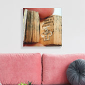 DicofrAngleミニチュアブックジャケットスケッチキャンバス キャンバスプリント (インサイチュ (リビング))