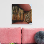 DicofrAngleミニチュアブックタイトルなしスケッチキャンバス キャンバスプリント (インサイチュ (リビング))