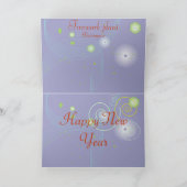 Dictamnusの花火の植物 シーズンカード (内部)