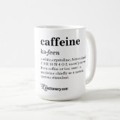 Dictionary.comの朝のマグ コーヒーマグカップ (正面右)