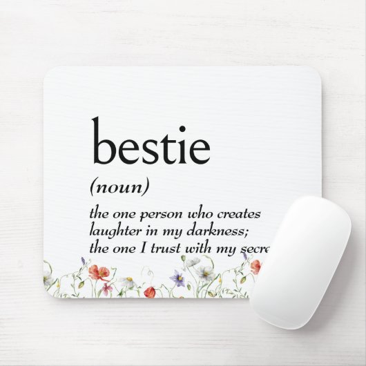Dictionary Definition For BESTIE マウスパッド (マウス)