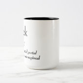 Dictionary Definition For BOOK ツートーンマグカップ (中央)