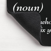 Dictionary Definition For DENTIST マウスパッド (コーナー)