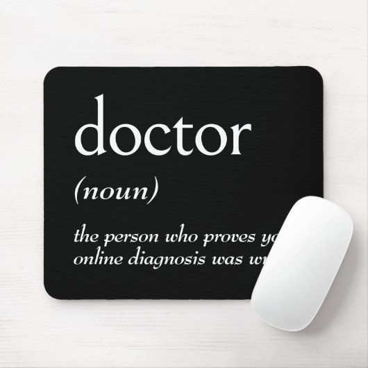 Dictionary Definition For DOCTOR マウスパッド (マウス)