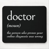 Dictionary Definition For DOCTOR マウスパッド (正面)