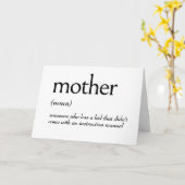 Dictionary Definition for MOTHER カード (黄色い花)
