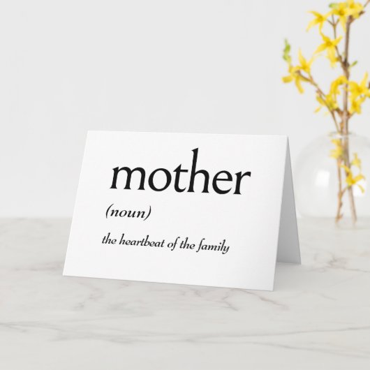Dictionary Definition for MOTHER カード (黄色い花)