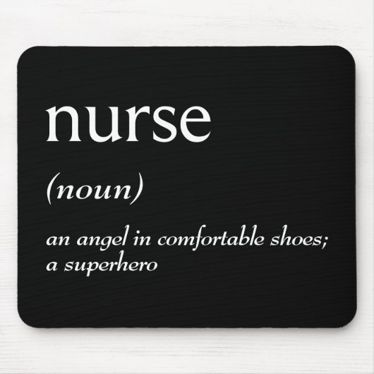 Dictionary Definition For NURSE マウスパッド (正面)