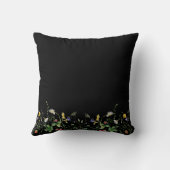 Dictionary Definition For SISTER With Wildflowers クッション (裏面)