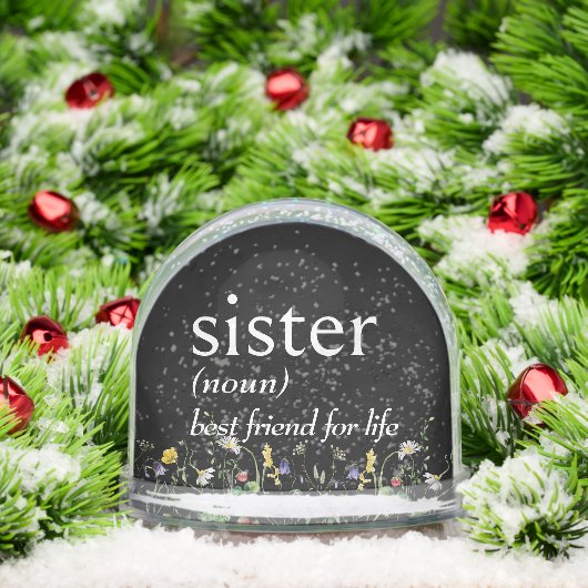 Dictionary Definition of SISTER With Wildflowers (クリスマス)