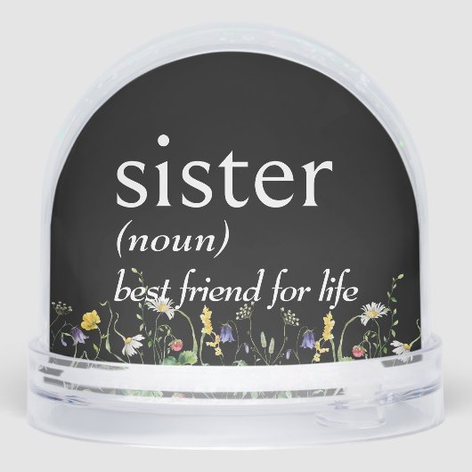 Dictionary Definition of SISTER With Wildflowers (裏面)