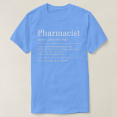 Dictionary Pharmacist Pharmacy Definition 1 Tシャツ (デザイン正面)