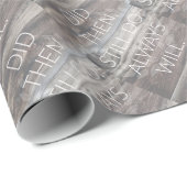 Did then, Still do – アニバーサリーウエディングリニューアル ラッピングペーパー (ロールコーナー)