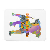 Did You Feed The Dog? Refrigerator  マグネット (横)