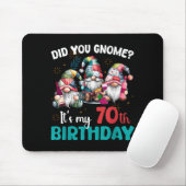 Did You Gnome Its My 70th Birthday 70 Year Old Gno マウスパッド (マウス)