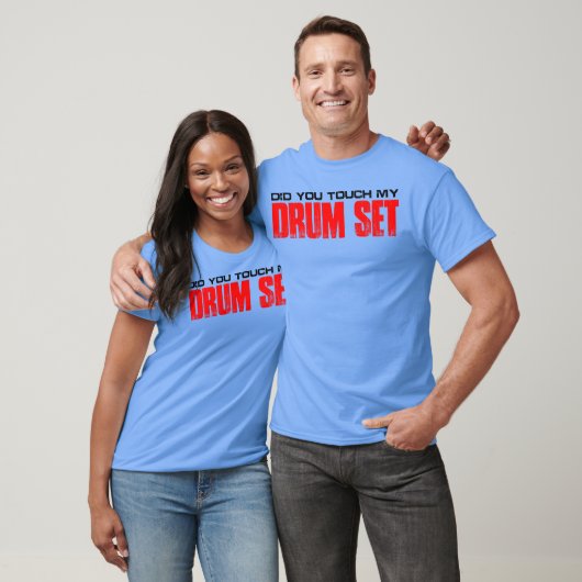 Did Yououch My Drum Set retro Tシャツ (ユニセックス)