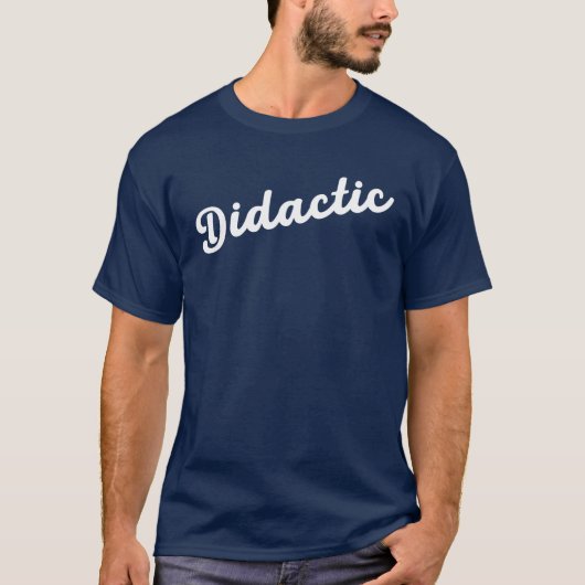 Didacticスクリプトロゴ春2025 Tシャツ (正面)