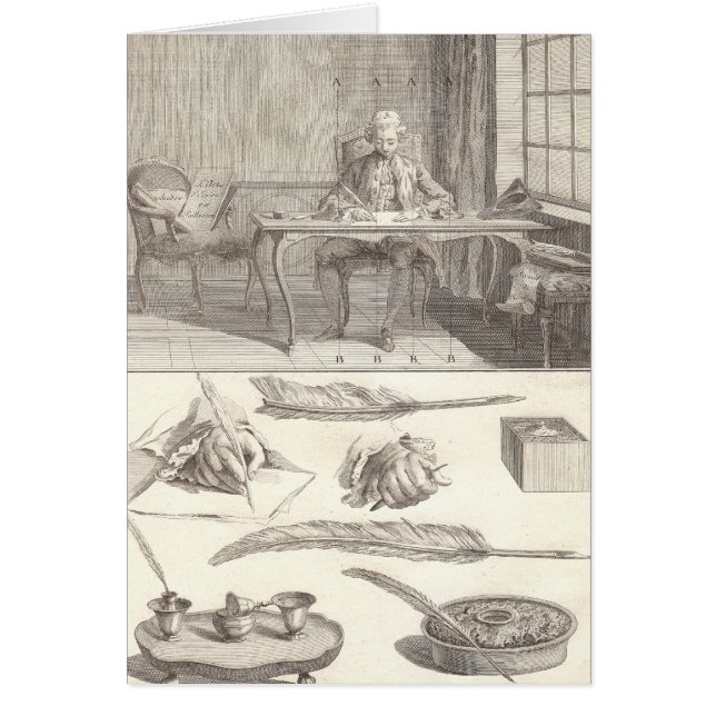 Diderot百科事典を書くことの芸術のd'Ecrireの芸術 (正面)