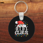 Didi Claus Funny Xmas Christmas Grandma Holiday St キーホルダー (正面)