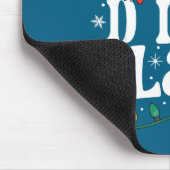 Didi Claus Funny Xmas Christmas Grandma Holiday St マウスパッド (コーナー)