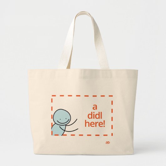 Didlrのジャンボトート ラージトートバッグ (正面)