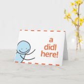 Didlrの挨拶状 カード (黄色い花)