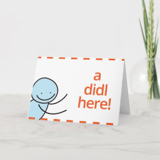 Didlrの挨拶状 カード