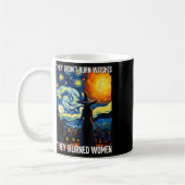 Didnt Burn Witches彼らは女性フェミニストホールを焼いた コーヒーマグカップ (左)