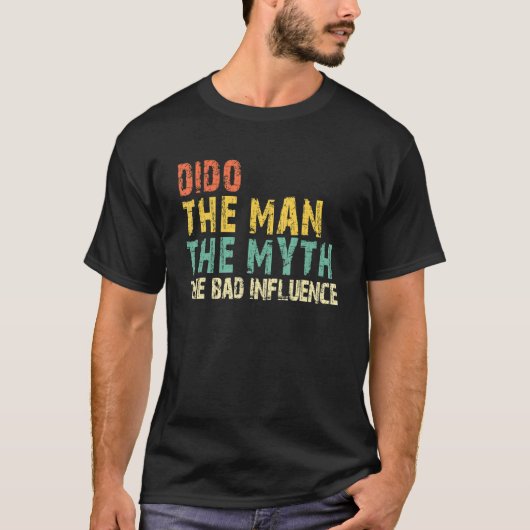 Dido The Man The Myth The Bad Influence Retro Tシャツ (正面)