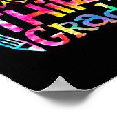 Dieこんにちは3年生先生学生新学期 ポスター (角)