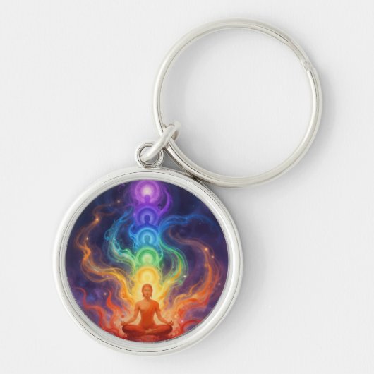 Die 7 Chakren キーホルダー (正面)