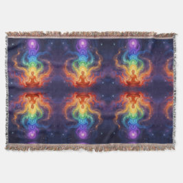 Die 7 Chakren スローブランケット