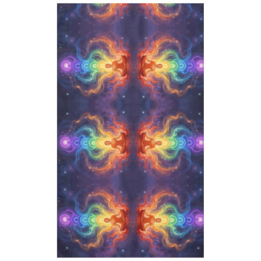 Die 7 Chakren テーブルクロス (正面)