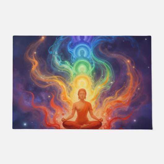 Die 7 Chakren ドアマット (正面)