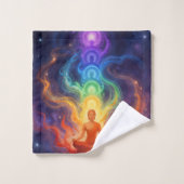 Die 7 Chakren バスタオルセット (ウォッシュタオル)