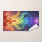 Die 7 Chakren バスタオルセット (ハンドタオル)