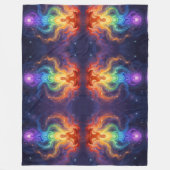 Die 7 Chakren フリースブランケット (正面)