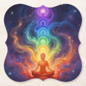 Die 7 Chakren ペーパーコースター (正面)