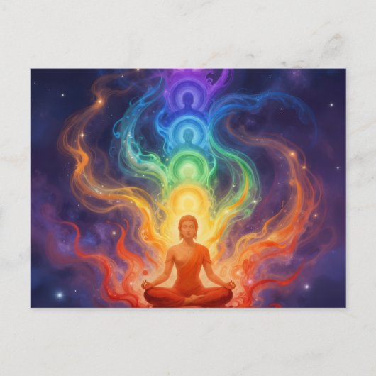 Die 7 Chakren ポストカード (正面)