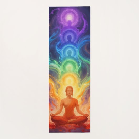Die 7 Chakren ヨガマット (裏面)