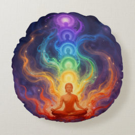 Die 7 Chakren ラウンドクッション
