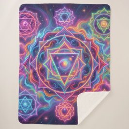 Die 7 Chakren´10 シェルパブランケット